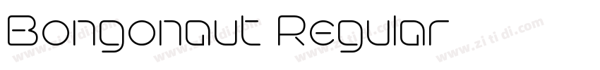 Bongonaut Regular字体转换